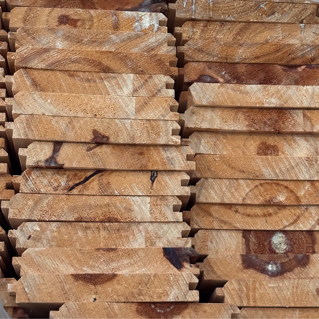 Machimbre de Pino 1/2" x 5" x 3,05 metros