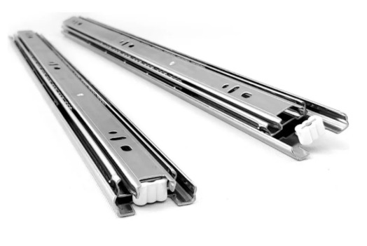 Corredera Telescopica Premium 350mm Plateada (Ducasse)