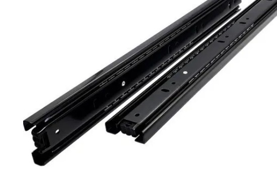 Corredera Telescopica 350mm negra Eurohard