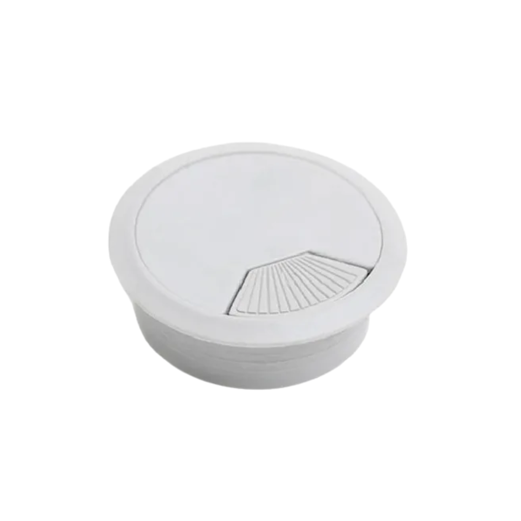 Pasacable blanco 60mm