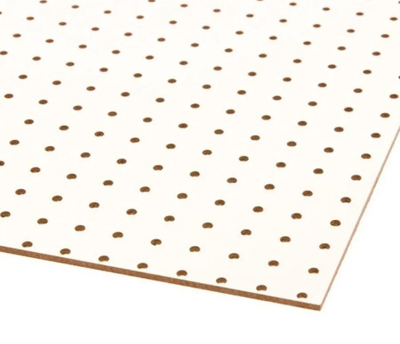 Chapadur Blanco Perforado 3mm