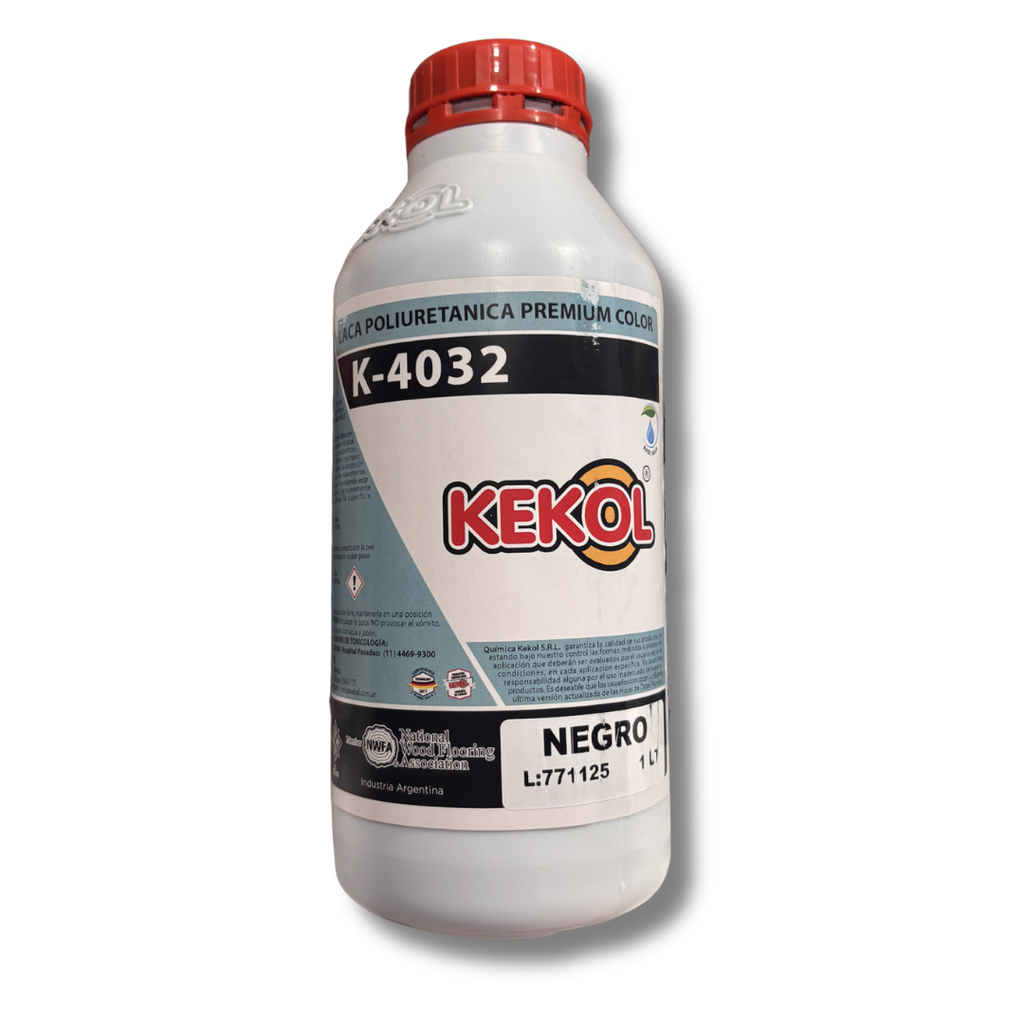 Laca acuosa Negra K4032 1L
