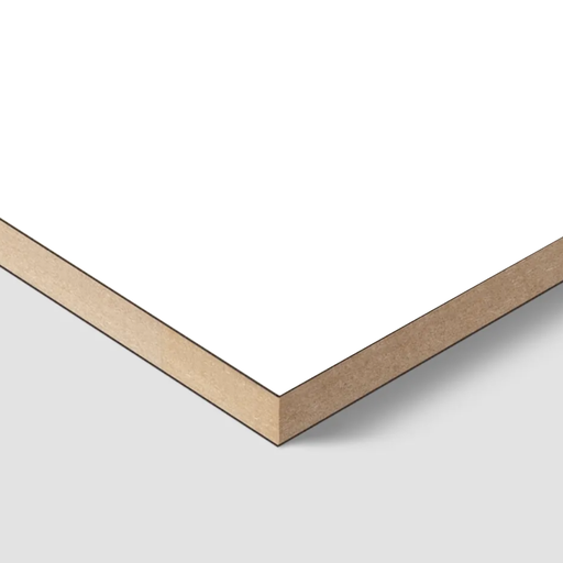 F. 137 Mel. MDF Blanco Tundra 18mm