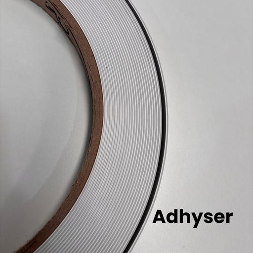 PVC Blanco 40 x 2mm Adhyser