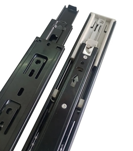 [DS-001035] Corredera Telescopica C. Suave 550mm negro Greenway