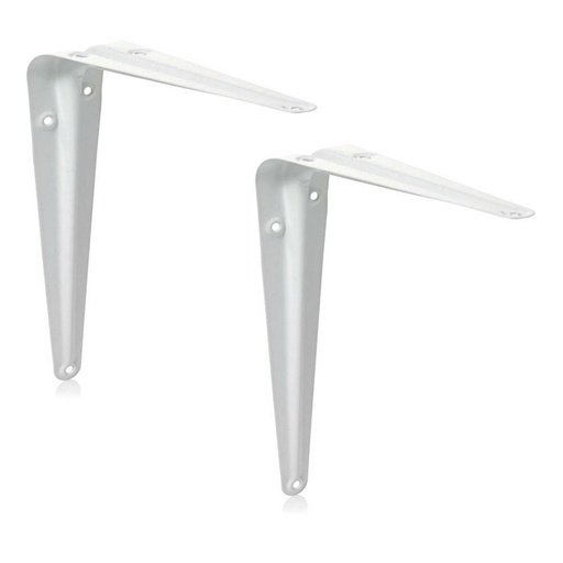 [DS-001117] Escuadra blanco 30*25 cm