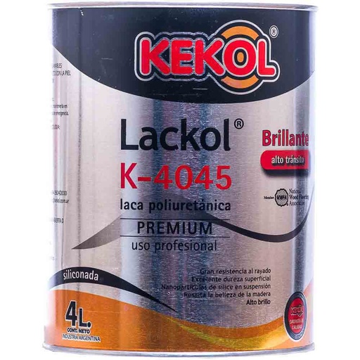 [DS-001222] Laca Poliuretanica K-4045 Satinado 4L