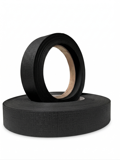 [DS-000798] PVC Lino Negro F. 40 x 0,45 mm