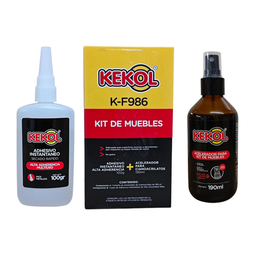 [DS-001171] KIT ADH Cianoacrilato KF986 100cc
